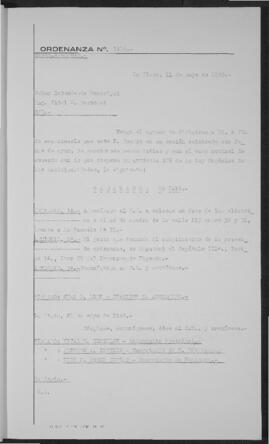 Ordenanza n° 1416 de 1949