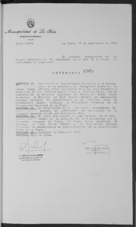 Ordenanza n° 8390 de 1994