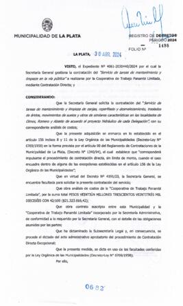 Decreto nº 682 de 2024, ALAK, Julio Cesar
