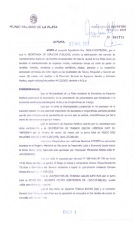 Decreto nº 611 de 2021, GARRO, Julio cesar