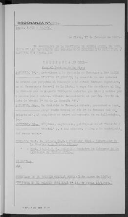 Ordenanza n° 3524 de 1967