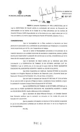 Decreto nº 915 de 2020, GARRO, Julio cesar