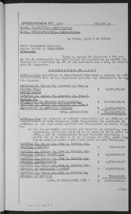 Ordenanza n° 3327 de 1965