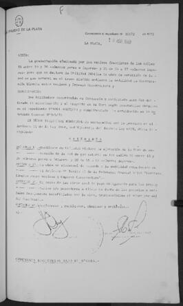Ordenanza n° 4685 de 1980