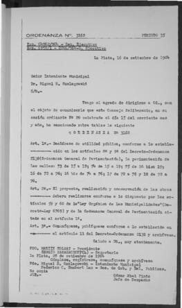 Ordenanza n° 3162 de 1964