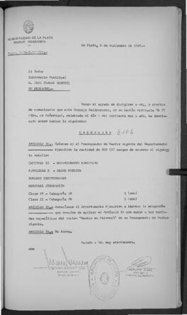 Ordenanza n° 6106 de 1985