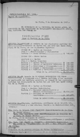 Ordenanza n° 3578 de 1967
