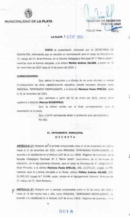 Decreto nº 18 de 2024, ALAK, Julio Cesar