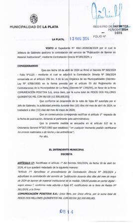 Decreto nº 814 de 2024, ALAK, Julio Cesar