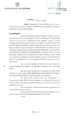 Decreto nº 3210 de 2024, ALAK, Julio Cesar