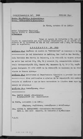 Ordenanza n° 3410 de 1965
