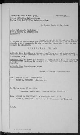 Ordenanza n° 3499 de 1966
