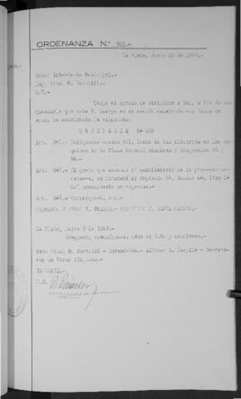 Ordenanza n° 939 de 1948