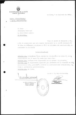 Ordenanza n° 5780 de 1984