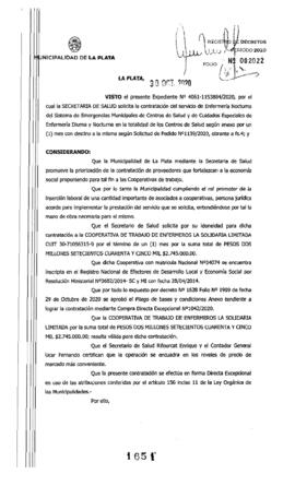 Decreto nº 1651 de 2020, GARRO, Julio cesar