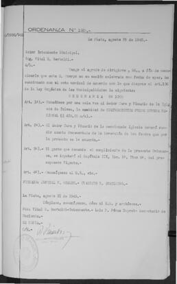 Ordenanza n° 1008 de 1948