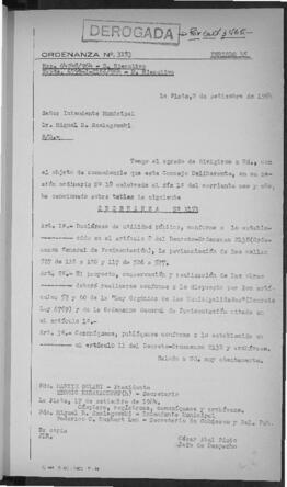 Ordenanza n° 3153 de 1964