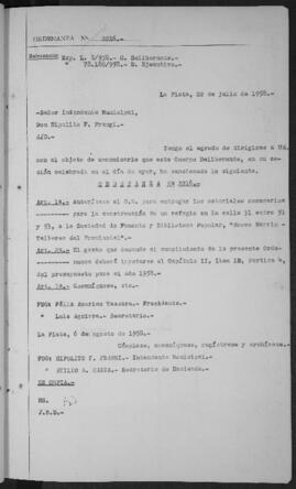 Ordenanza n° 2216 de 1958