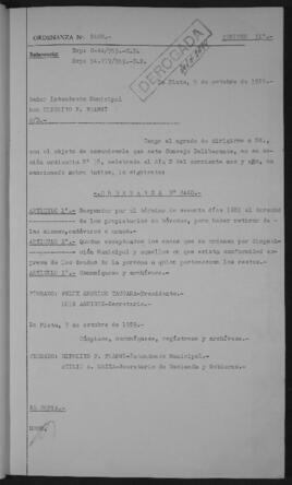 Ordenanza n° 2460 de 1959