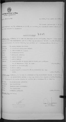 Ordenanza n° 7539 de 1990