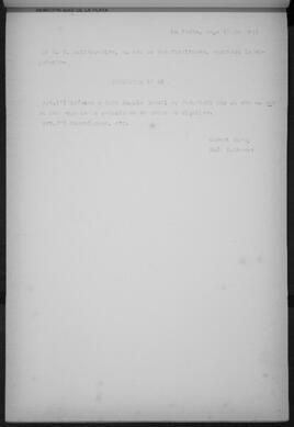 Ordenanza n° 46 de 1933