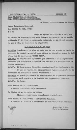 Ordenanza n° 3265 de 1964