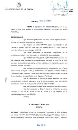 Decreto nº 3269 de 2024, ALAK, Julio Cesar