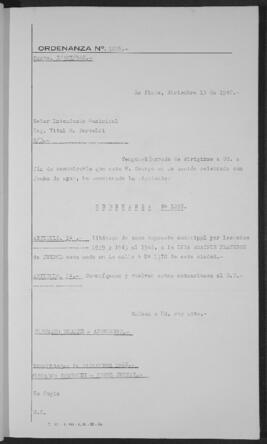 Ordenanza n° 1228 de 1948