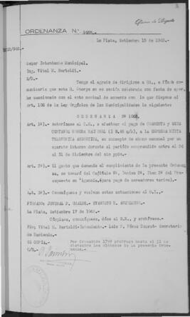 Ordenanza n° 1065 de 1948