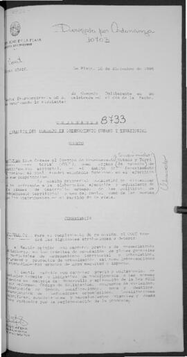 Ordenanza n° 8733 de 1996