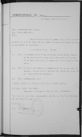 Ordenanza n° 931 de 1948