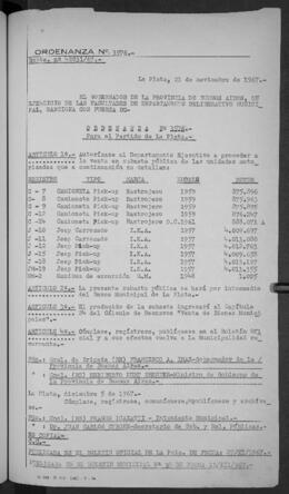 Ordenanza n° 3576 de 1967
