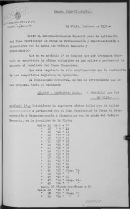 Ordenanza n° 2152 de 1958