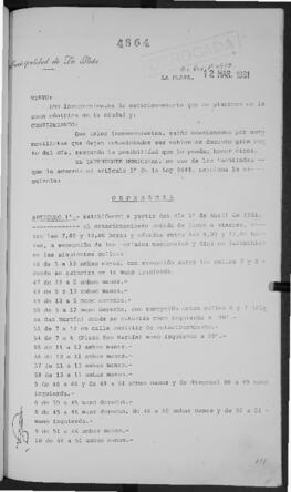 Ordenanza n° 4864 de 1981