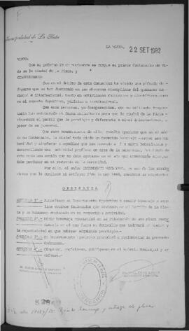 Ordenanza n° 5264 de 1982