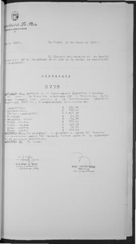 Ordenanza n° 8778 de 1997