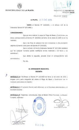 Decreto nº 236 de 2025, ALAK, Julio Cesar