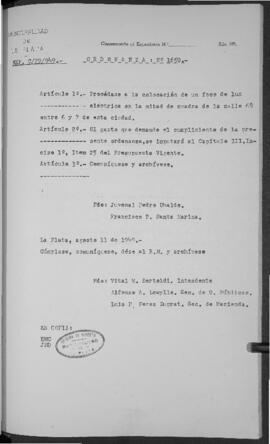 Ordenanza n° 1650 de 1949