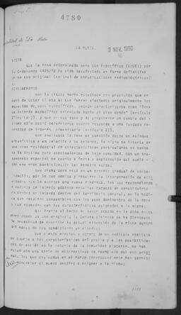 Ordenanza n° 4780 de 1980