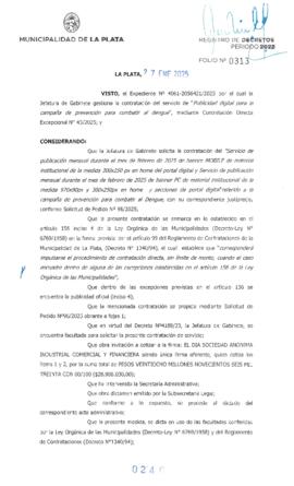 Decreto nº 240 de 2025, ALAK, Julio Cesar