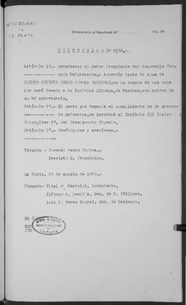 Ordenanza n° 1682 de 1949