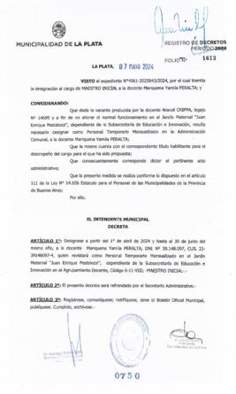 Decreto nº 750 de 2024, ALAK, Julio Cesar