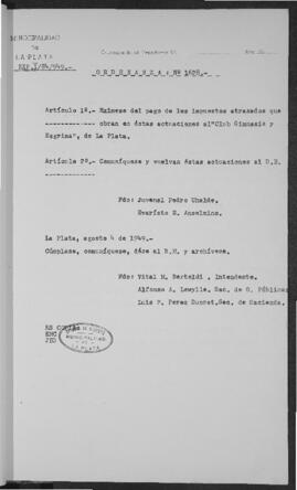 Ordenanza n° 1628 de 1949