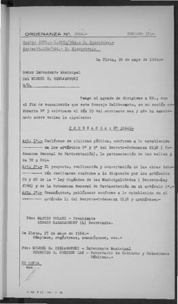 Ordenanza n° 3064 de 1964