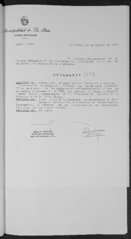 Ordenanza n° 8172 de 1993