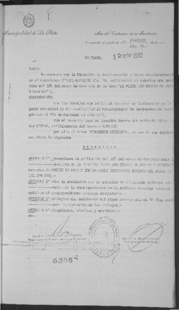 Ordenanza n° 5306 de 1982