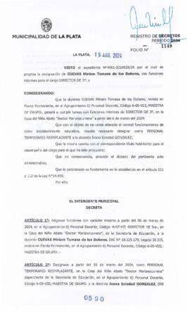 Decreto nº 590 de 2024, ALAK, Julio Cesar