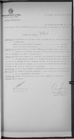 Ordenanza n° 7561 de 1990