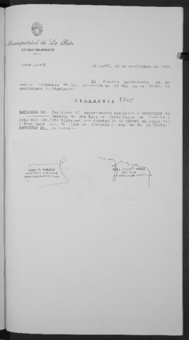 Ordenanza n° 8205 de 1993