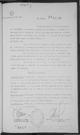 Ordenanza n° 4819 de 1981